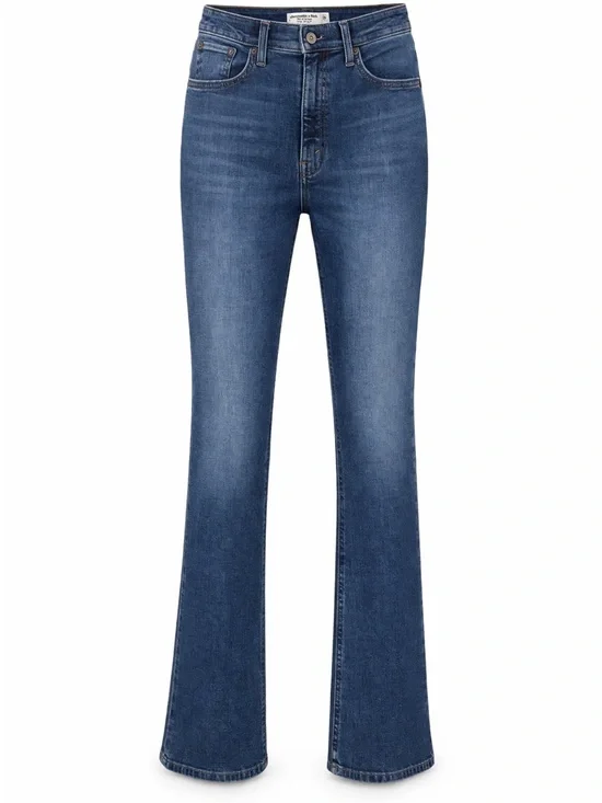 Abercrombie & Fitch Jeans Size 25 High Rise Flare 30 Inseam - Picture 2 of 8